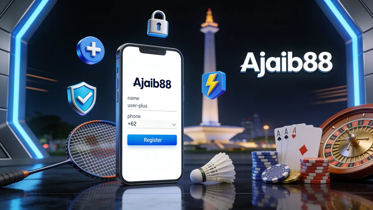 Cara Login ke AJAIB88 untuk pemain di Indonesia